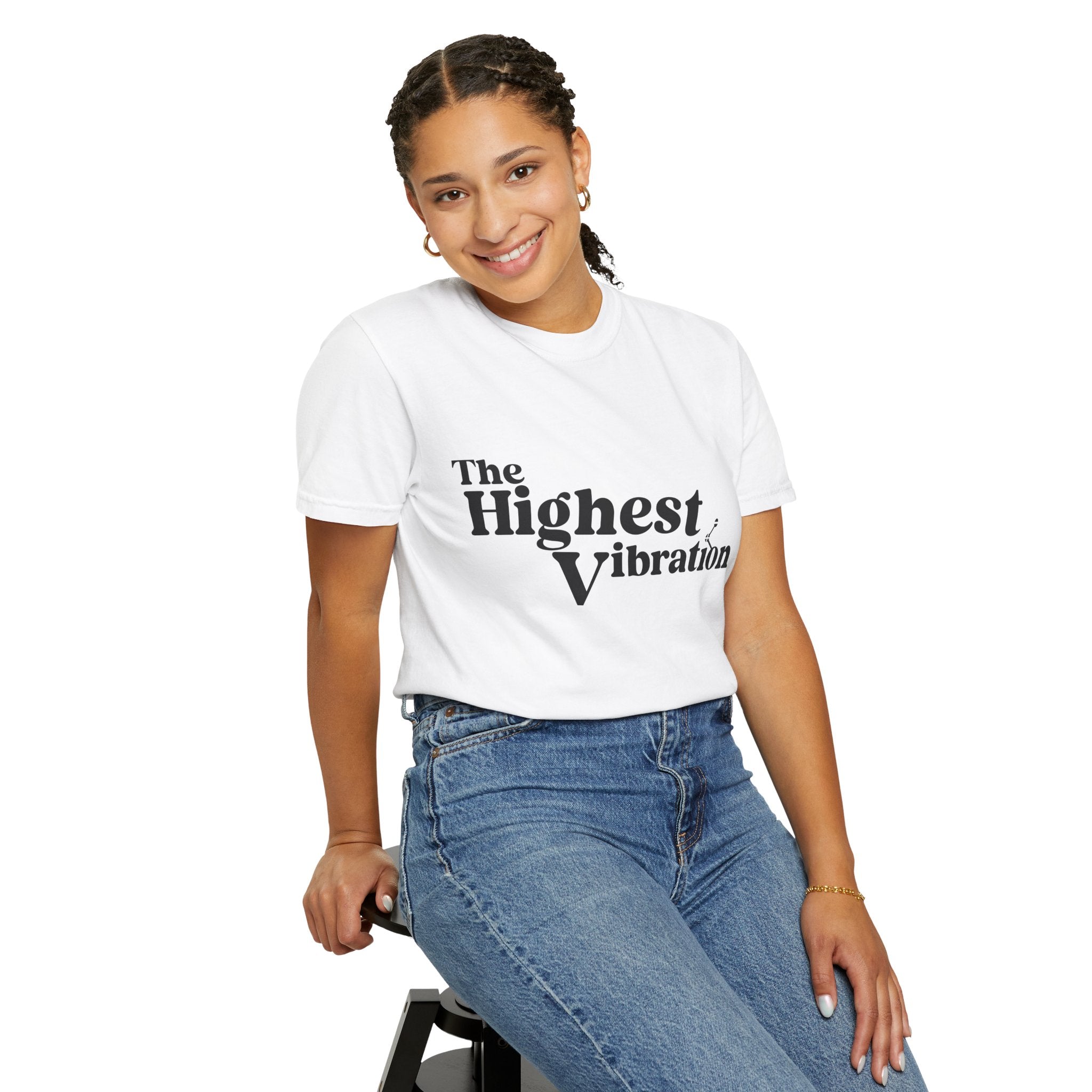 The Highest Vibration Unisex, Garment-Dyed T-Shirt
